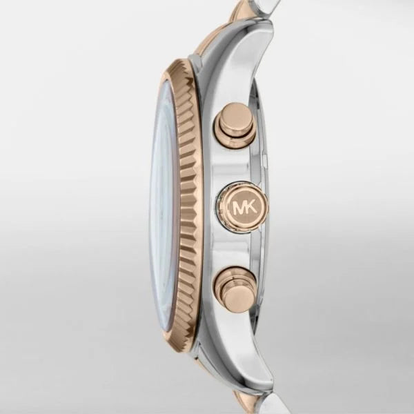 Michael Kors Rose Gold Tri Bracelet Watch