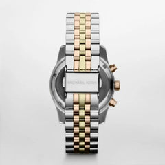 Michael Kors Rose Gold Tri Bracelet Watch