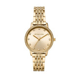 Micheal Kors Womens Melissa Watch In Gold