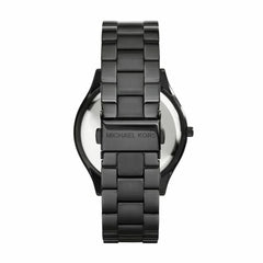 Michael Kors Ladies Slim Runway Black Watch