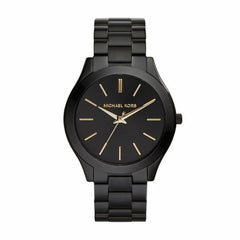 Michael Kors Ladies Slim Runway Black Watch