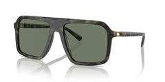 Michael Kors Unisex Sunglasses In Tortoise Green