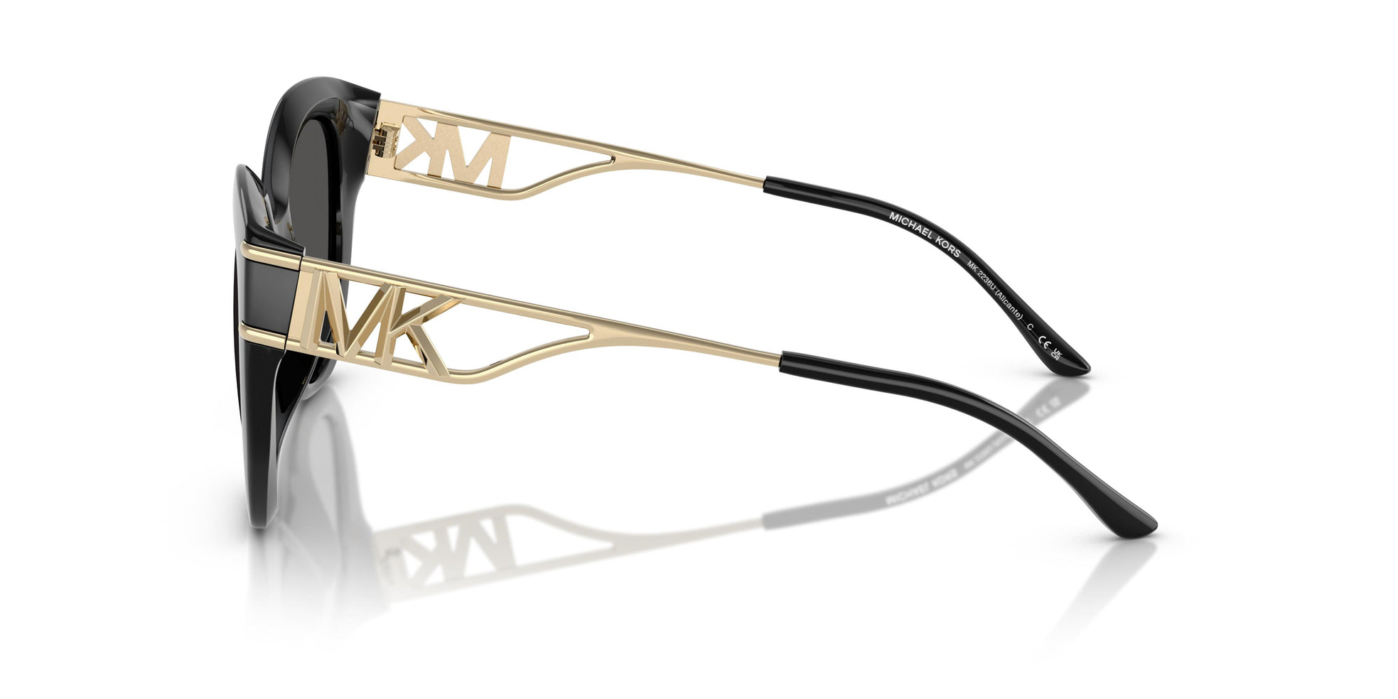 Michael Kors Alicante Sunglasses For Womn In Black