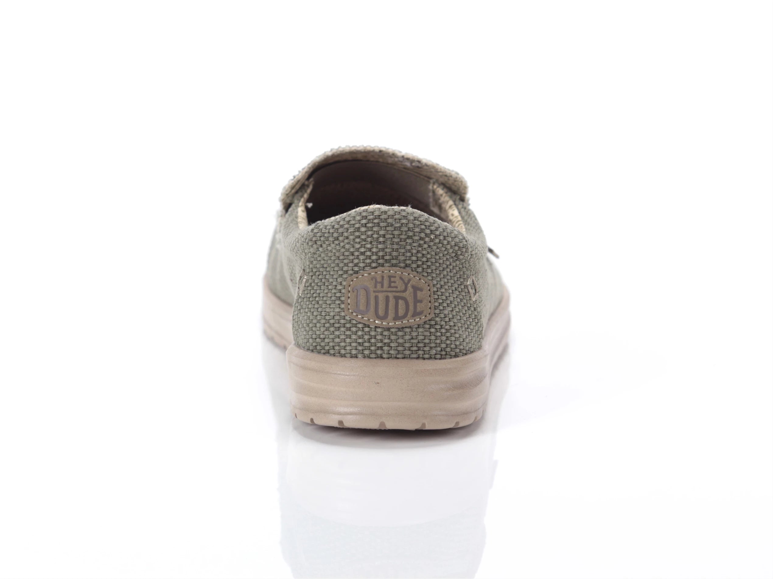 Hey Dude Mens Mikka Braided Shoes In Olive Grey