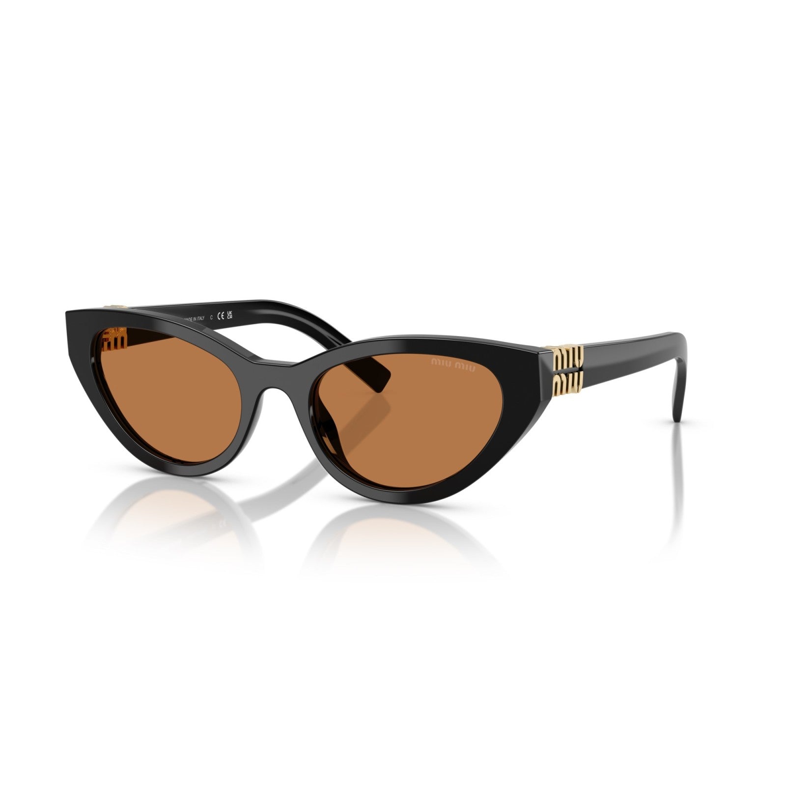 Miu Miu Sunglasses For Women In Black & Gold