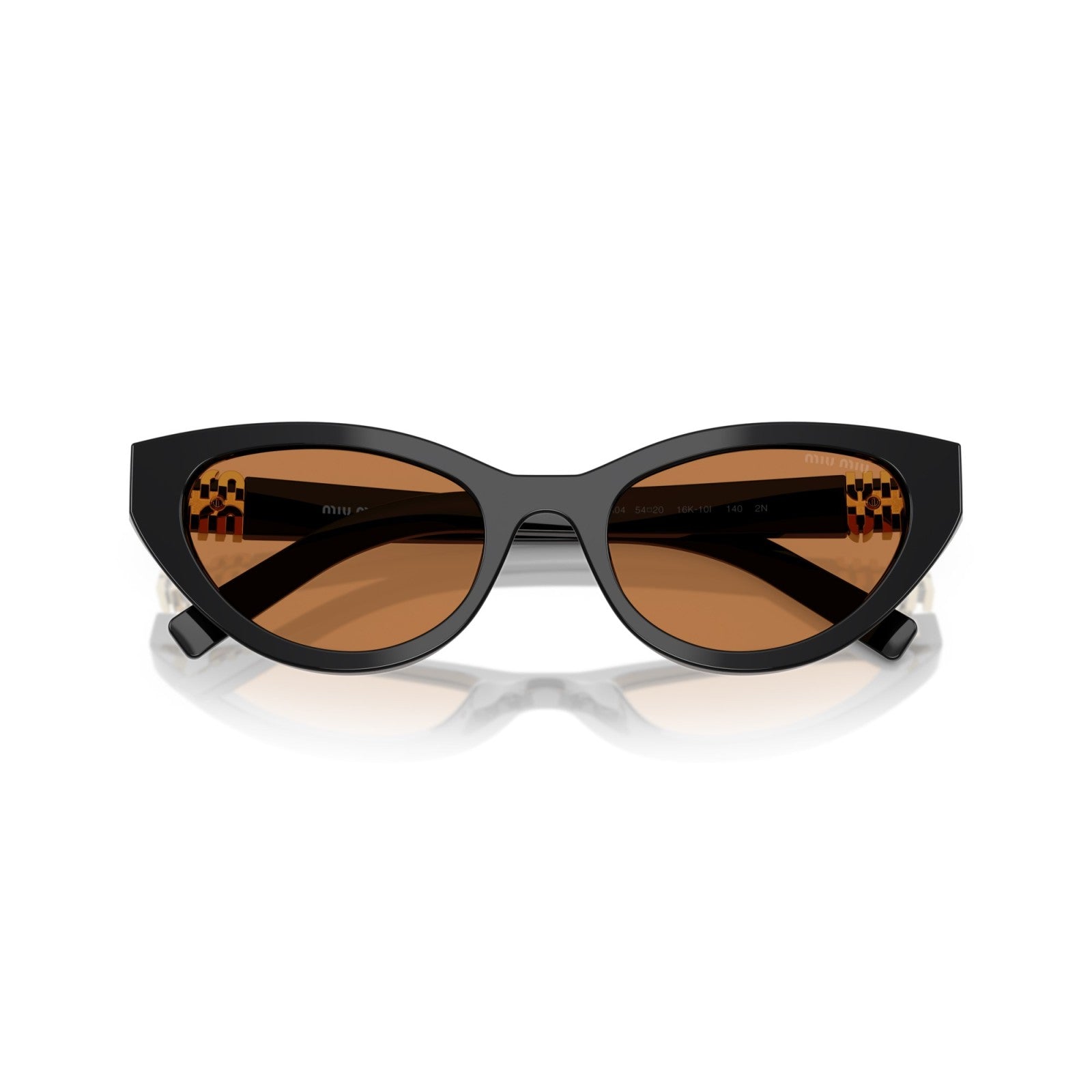Miu Miu Sunglasses For Women In Black & Gold