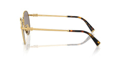 Miu Miu Grey Lens Sunglasses For Women In Gold