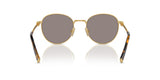 Miu Miu Grey Lens Sunglasses For Women In Gold