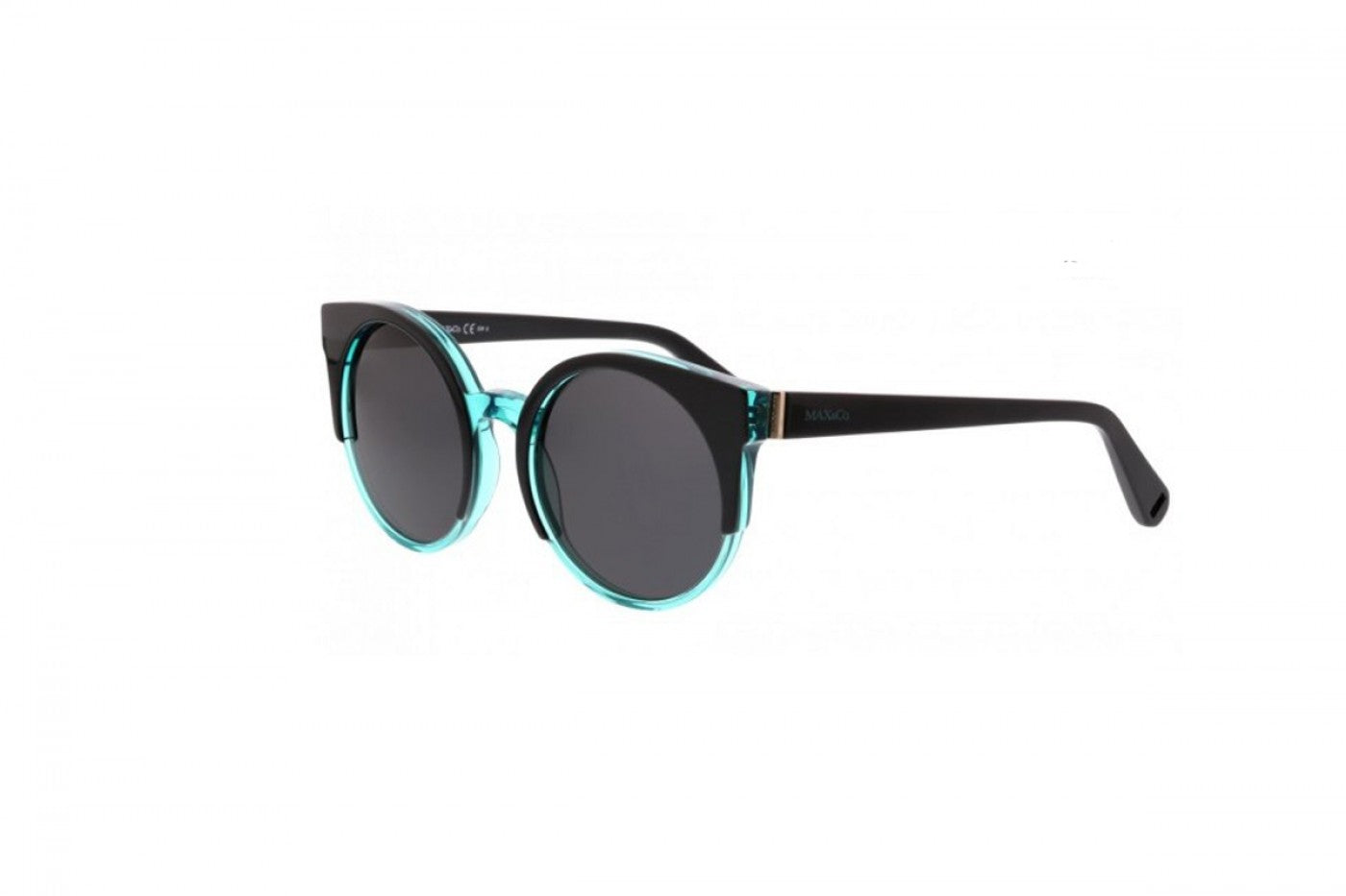 Max & Co Round Sunglasses For Men In Grey & Green