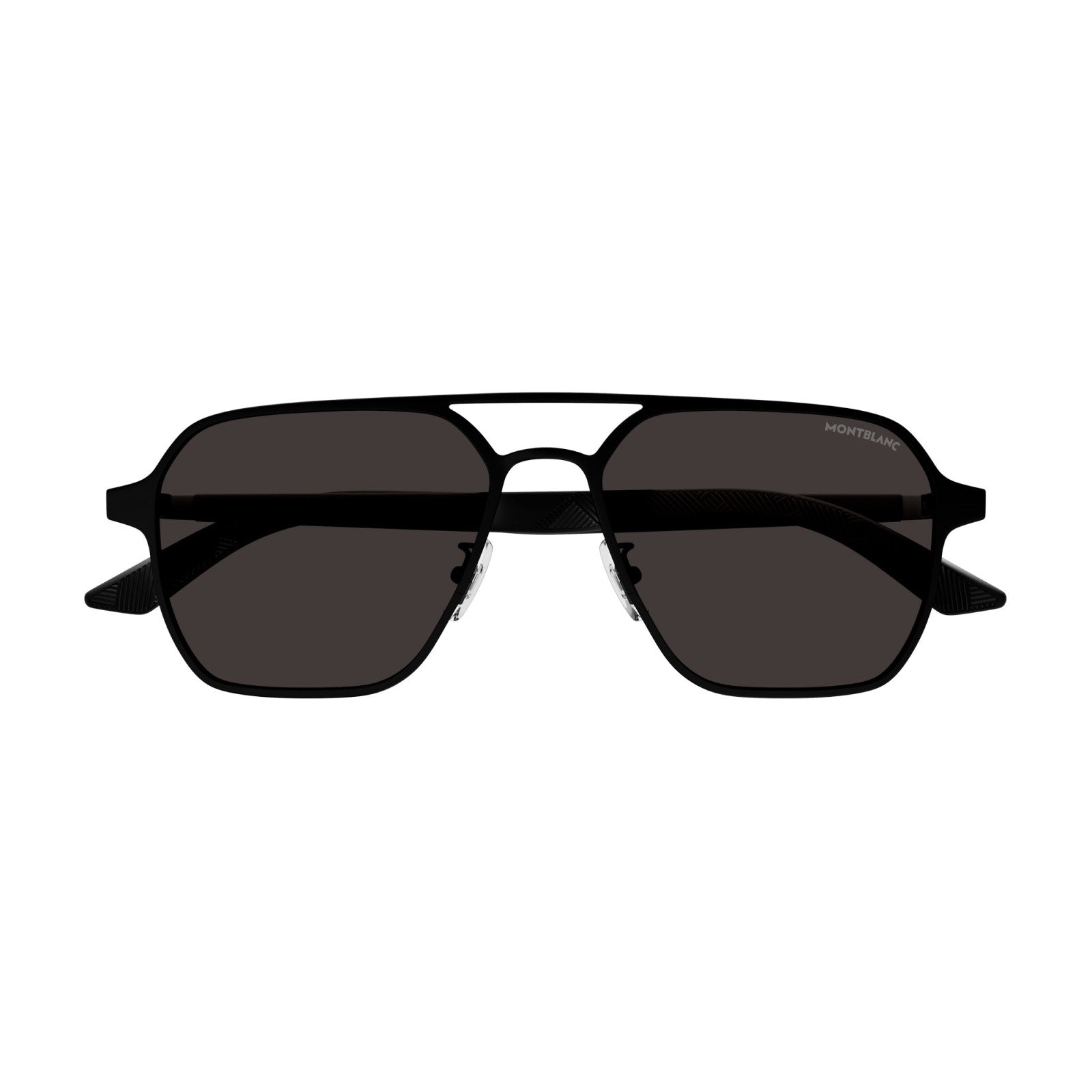 Mont Blanc Unisex Sunglasses In Black