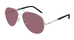 Montblanc Sunglass Man Silver Red MB0068S-005