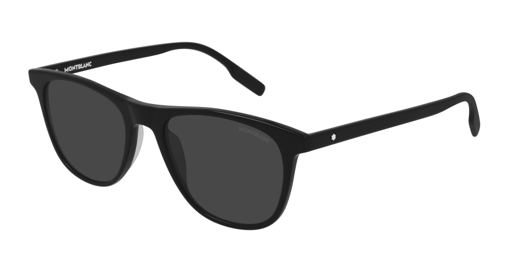 Montblanc Sunglass Man Black Grey MB0150S-001