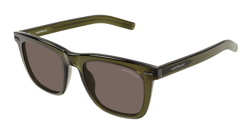 Montblanc Sunglass Man Green Brown MB0226S-004