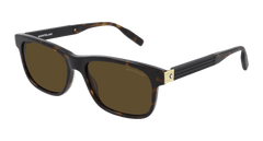 Montblanc Sunglass Man Havana Brown MB0163S-002