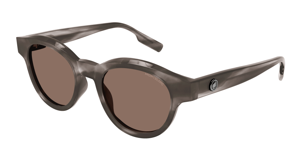 Montblanc Sunglass Man Havana Brown MB0200S-003
