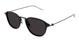Montblanc Sunglasses Man Black Grey Mb0155S-009
