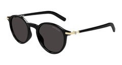 Montblanc Sunglasses Mens In Black Gold Grey MB0461S-001