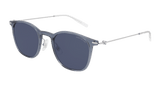 Montblanc Sunglass Man Blue Silver Blue MB0098S-004