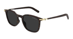 Montblanc Sunglasses Mens In Havana Gold Grey MB0460S-003