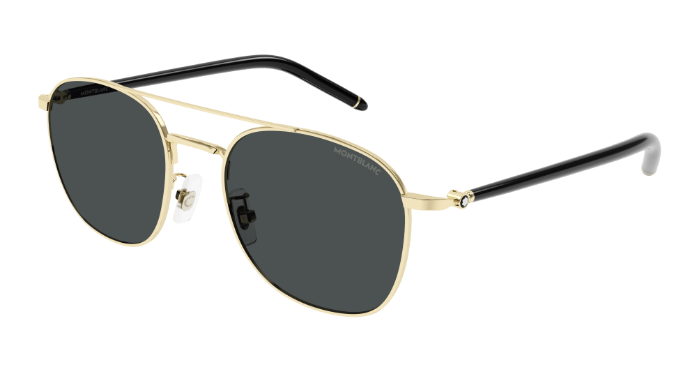 Montblanc Sunglasses Mens In Gold Black Grey Mb0271S-006