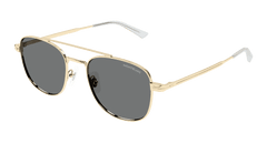 Montblanc Sunglass Man Gold Grey MB0363S-001