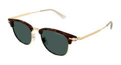 Montblanc Sunglass Man Havana Gold Green Mb0364S-002