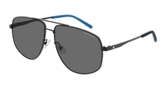 Montblanc Sunglass Man Black Grey MB0102S-001