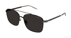 Montblanc Sunglasses Mens In Black Grey MB0236SK-001