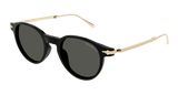 Montblanc Sunglasses Mens In Black Gold Grey MB0407S-001
