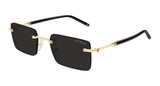 Montblanc Sunglasses Mens In Gold Black Grey MB0482S-001
