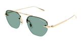 Montblanc Sunglasses Mens In Gold Green MB0404S-003