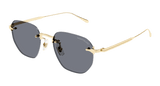 Montblanc Sunglasses Mens In Gold Grey MB0405S-001