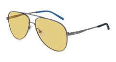 Montblanc Sunglass Man Ruthenium Yellow MB0103S-004