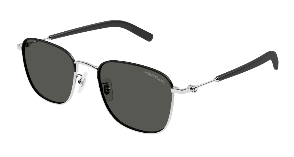 Montblanc Sunglasses Mens In silver Grey MB0392SA-002