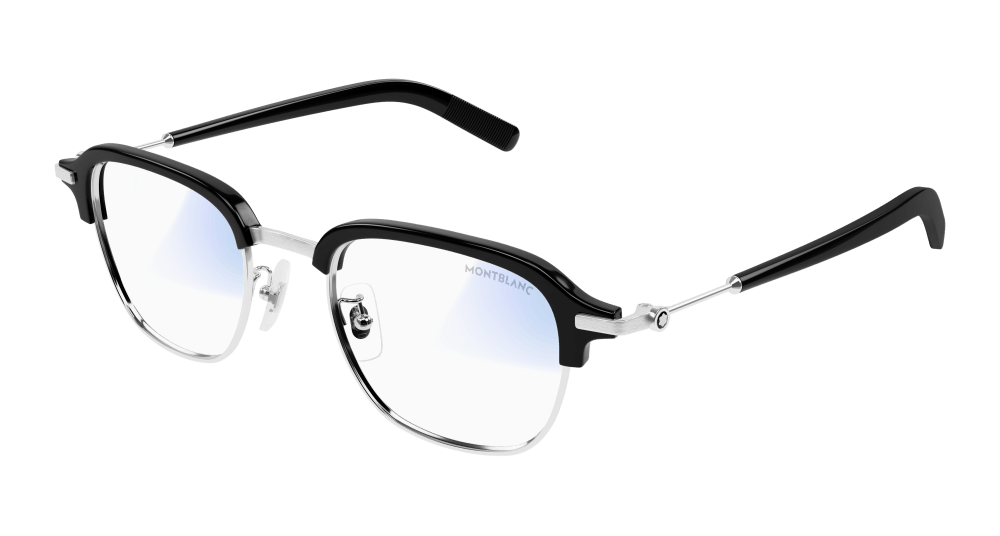 Montblanc Sunglasses Mens In Silver Transparent MB0390S-001