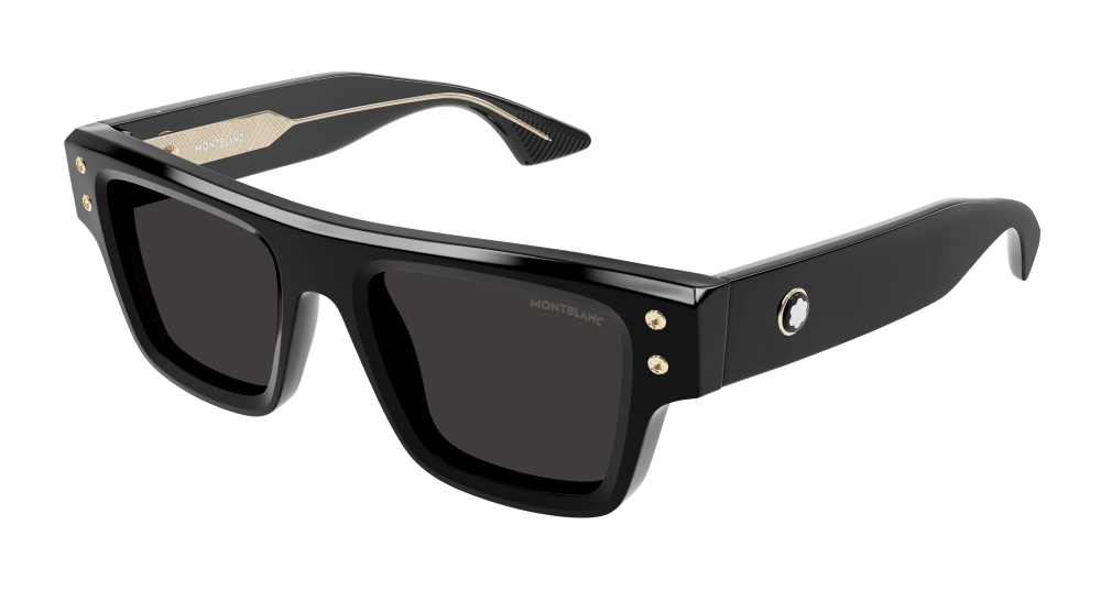 Montblanc Sunglass Man Black Smoke MB0253S-001