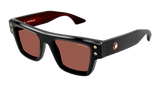 Montblanc Sunglasses Man Black Brown Mb0253S-008