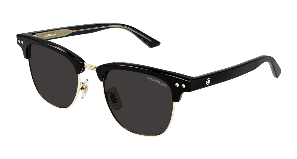 Montblanc Sunglasses Mens In Black Grey MB0382S-001