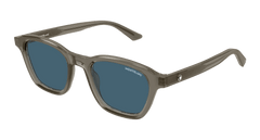 Montblanc Sunglasses Mens In Grey Blue MB0384S-003