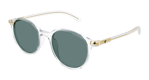 Montblanc Sunglass Man Crystal Green MB0326SA-004 – Sedgars