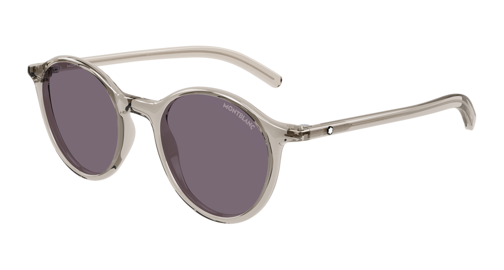 Montblanc Sunglasses Mens In Transparent Beige MB0324S-007