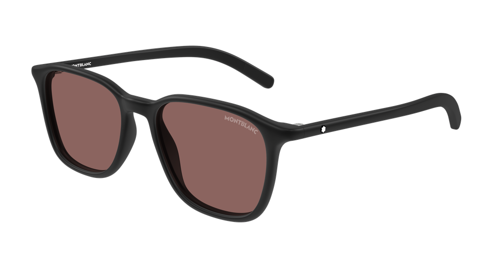 Montblanc Sunglasses Mens In Black Matte MB0325S-005