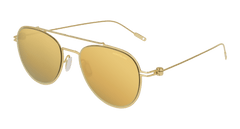 Montblanc Sunglass Unisex Gold MB0001S-003