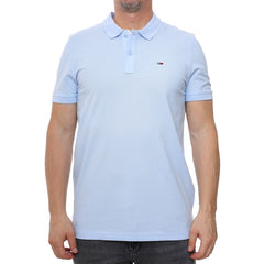 Tommy Hilfiger Slim Placket Polo Ext Light Blue