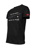 Sniper Mens My Pa T-Shirts In Black