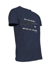Sniper Mens My Pa T-Shirts In Navy