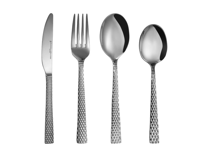 Maxwell & Williams Diamonds Cutlery Set 16 Piece Gift Boxed In Silver