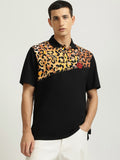 Just Cavalli 76Oag6R2 J0003 Piquet Cotone Golfer Black