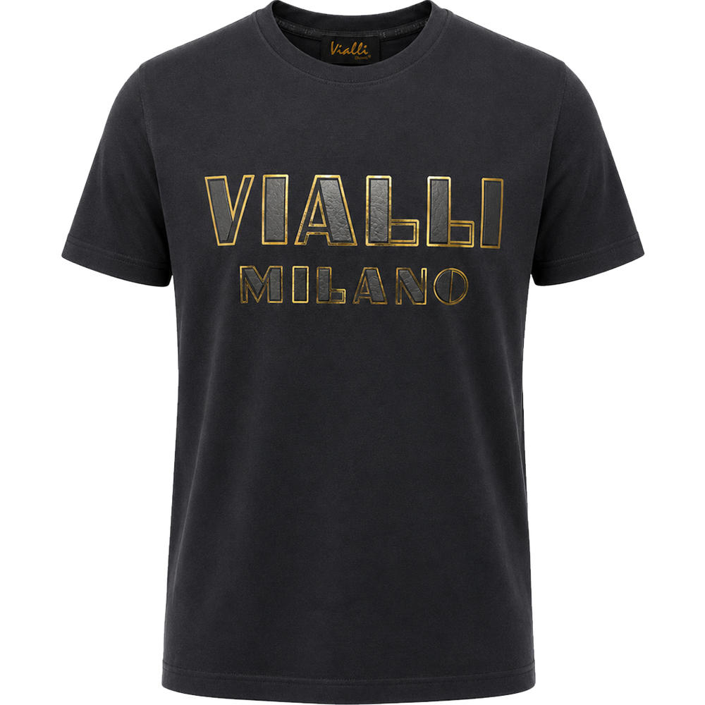 Vialli Nazo T-Shirt In Black