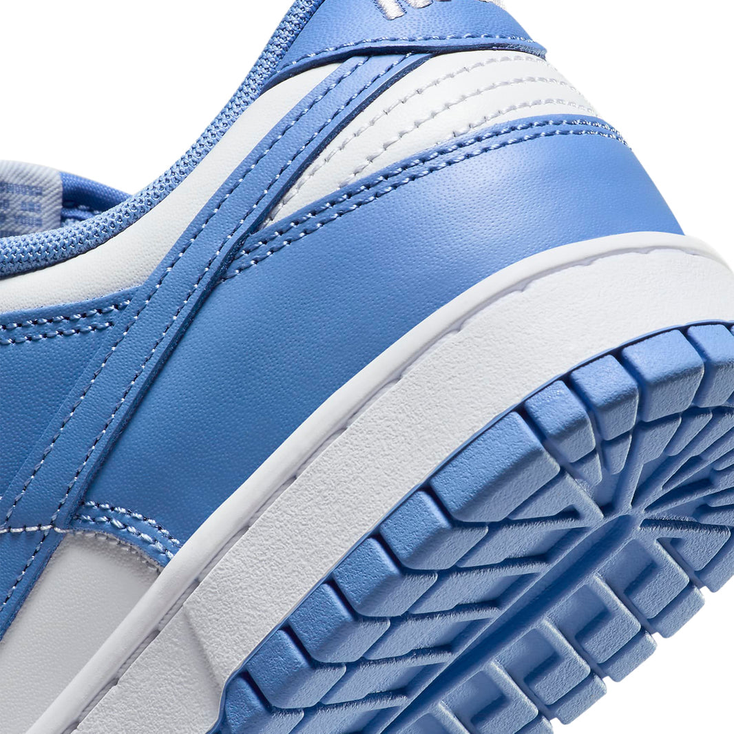 Nike Mens Dunk Low Retro Sneakers In White/Polar Blue